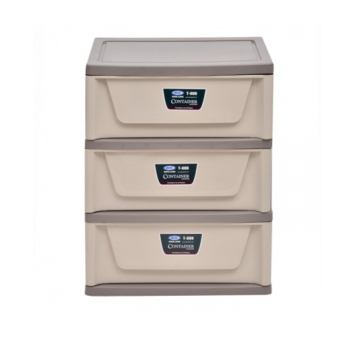 Tủ nhựa Song Long T888 3 tầng (nhiều màu)