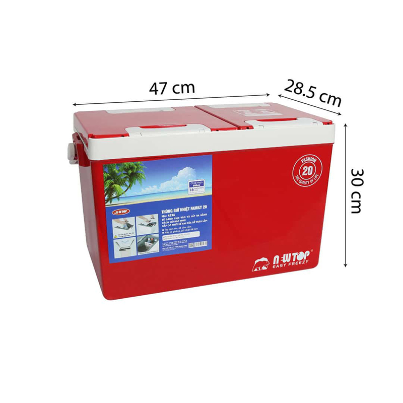 Thùng Giữ Nhiệt Family 20L - 4236