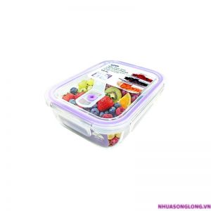 Hộp Thủy Tinh Chữ Nhật Ohana 640 ml