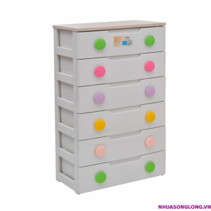 Tủ nhựa Baby 6 tầng