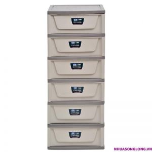 Tủ nhựa T888 6 tầng - nhiều màu
