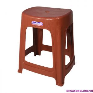 Ghế đẩu cao vân gỗ (nhiều màu)